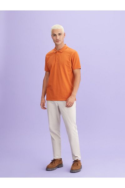 LC Waikiki Slim-Fit-Herrenhose in Leinenoptik