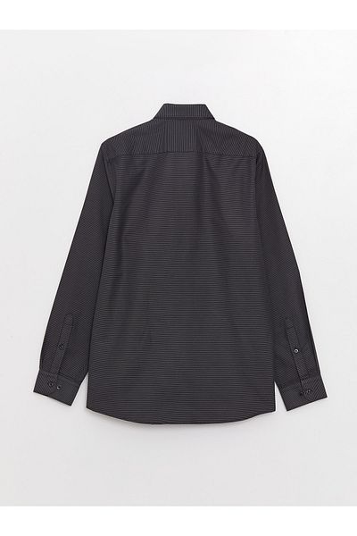 LC Waikiki Pánská košile - Slim Fit, Dlouhý rukáv, Dobby