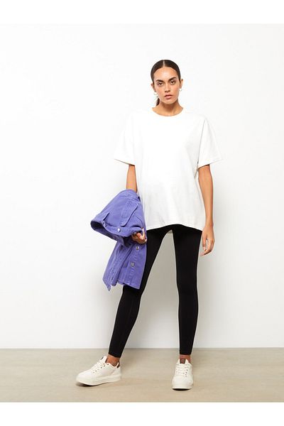 LC Waikiki Schlichte Umstandsleggings mit elastischem Bund