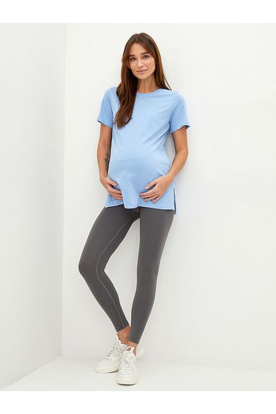 LC Waikiki Plain Maternity Leggings with Elastic Waist