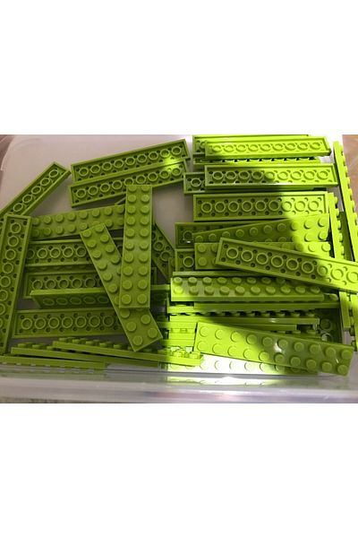 LEGO Original Moc Custom Accessory Creator Plate 2 X 10 Flat Brick Pistachio Green 2 Pieces Will Be Sent