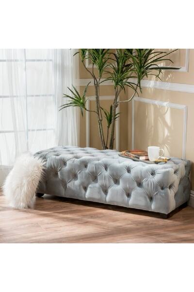 DeccoStil Kapitoneli Bench/puf 45*200 Cm