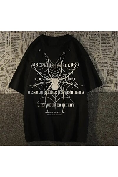 DEEFWEAR Tricou cu colier Y2k Spider