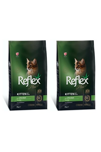 Reflex Plus Tavuklu Yavru Kedi Maması 8kg (2 Adet)