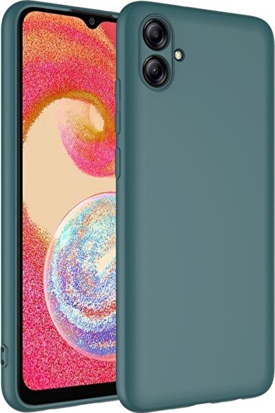 Case 4U Samsung Galaxy A04e Uyumlu Kılıf Kamera Korumalı Içi Kadife Logosuz M...