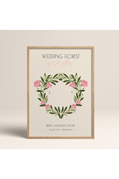 HOMEPACK Slika u prirodnom drvenom okviru, uokviren poster, umetnički moderni...