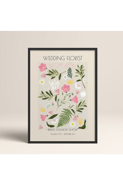 HOMEPACK Crna slika u drvenom okviru, uokviren poster, umetnički moderni zidn...