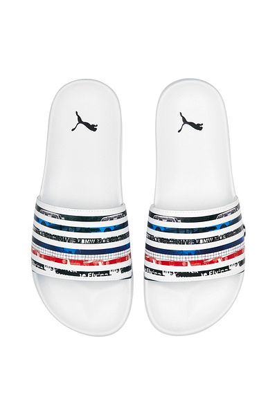 Puma شبشب رياضي بي إم دبليو إم إم إس ليدكات 2.0 للرجال باللون الأبيض 30749902