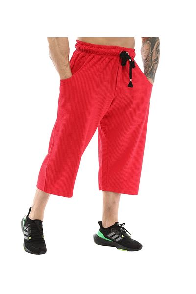 Big Sam Men's Loose Cut Capri Shorts