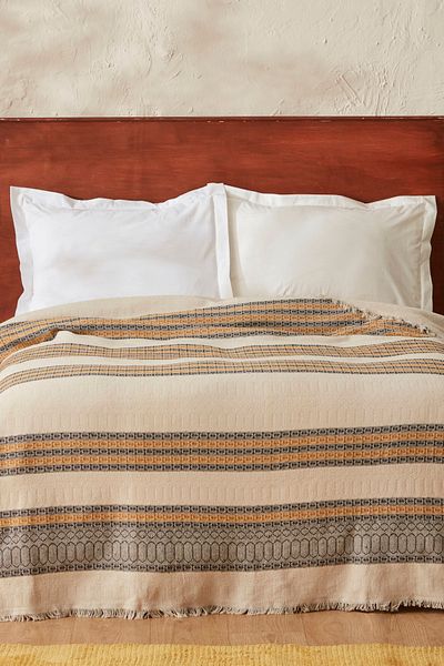 Karaca Home Rhapsody Yellow Double Bedspread