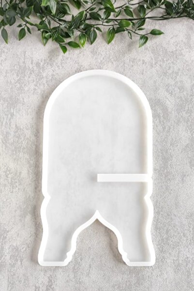 By Shesel Epoksi Silikon Kalıbı Büyük Rahle Oval Reçine Epoksi Silikon Kalıp