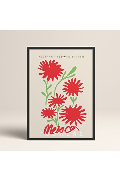 HOMEPACK Crna slika u drvenom okviru, uokviren poster, umetnički moderni zidn...