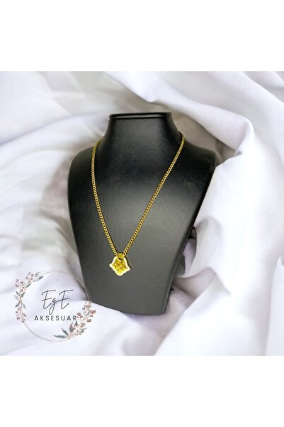 moonglare قلادة يد فاطمة الأم الفولاذية