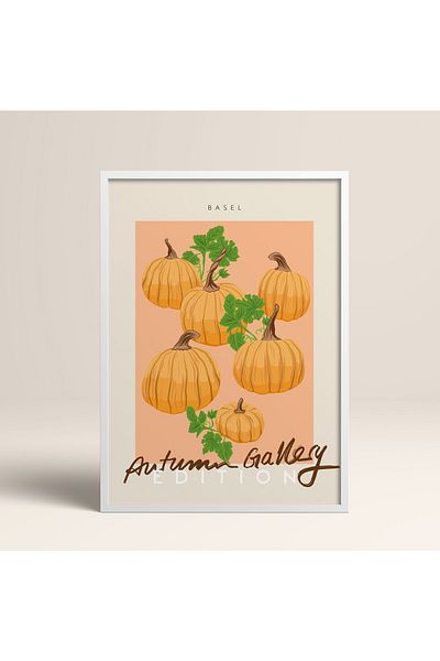 HOMEPACK Tablou cu rame din lemn alb Poster cu rame Decor artistic modern de perete (alb-50x70)