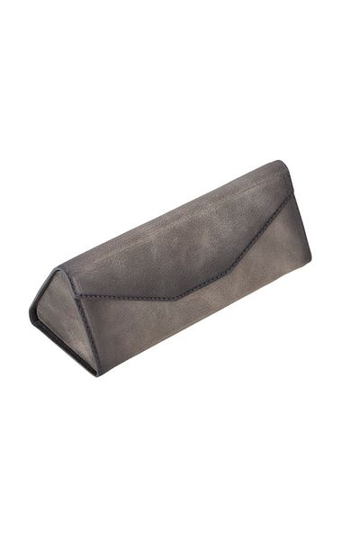 PLM Smart Glass Leather Glasses Case Tn18ef Gray