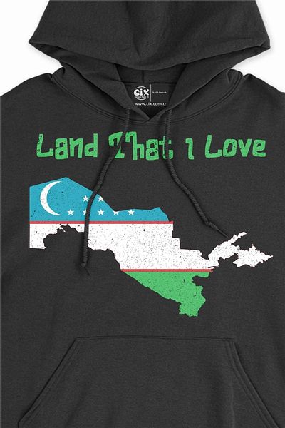Cix Land That I Love Uzbekistan Hanorac cu glugă