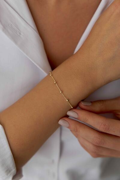 YAVUZ KUYUMCULUK 14 Ayar Altın Gurmet Dorika Bileklik