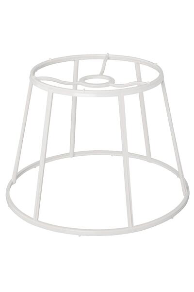 Genel Markalar Balat 30'luk Konik Yekpare Çerçeve Beyaz, şık ve dayanıklı tas...