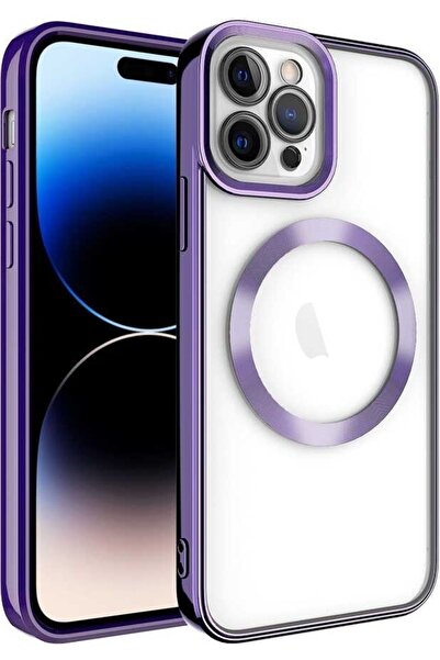 Case 4U Iphone 14 Pro Kılıf Magsafe Wireless Şarj Destekli Kamera Korumalı Şe...