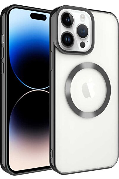 Case 4U Iphone 14 Pro Kılıf Magsafe Wireless Şarj Destekli Kamera Korumalı Şe...