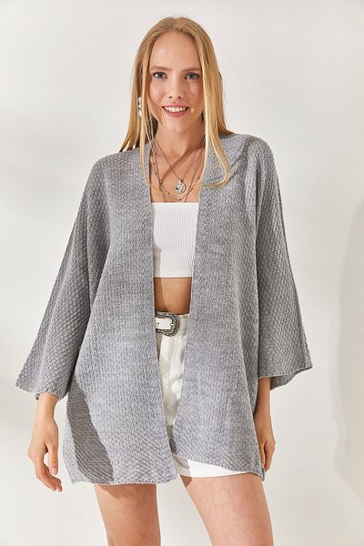 Olalook Cardigan gri Liliac Spring HRK-19000057