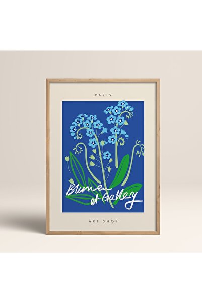 HOMEPACK Tablou cu rama din lemn natural Poster cu rama Decor artistic modern...