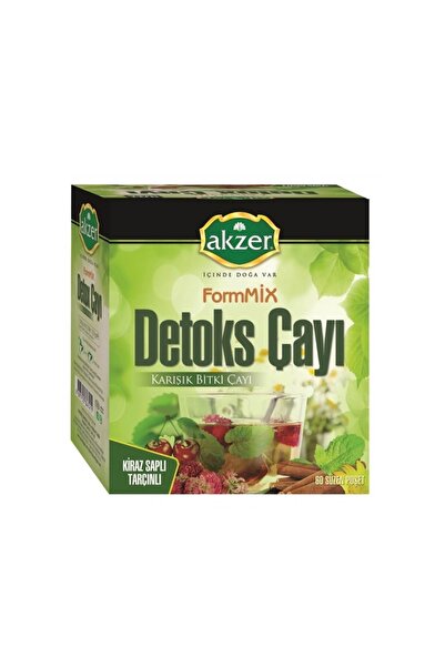Akzer For Mix Detoks Çayı (120 G - 60'lı Süzen Poşet)