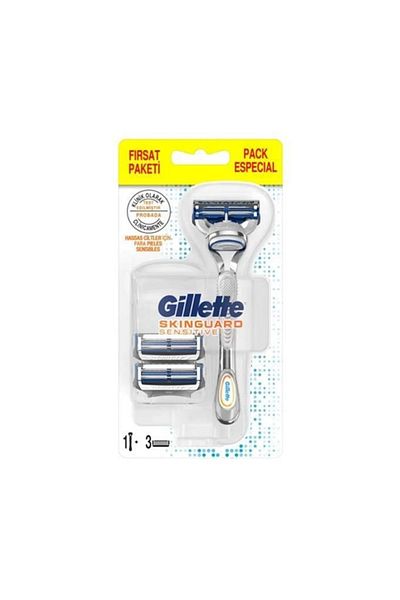 Gillette Skinguard Sensitive 3 Pieces Opportunity Pack