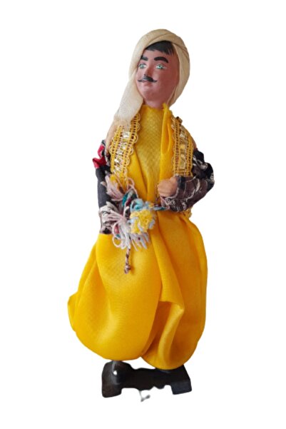 onyyapim Dekoratif Folklorik Yöresel El Yapımı Motifli Kostümlü Biblo Bebek