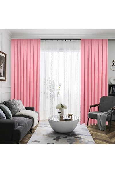 YS PERDE TASARIM Petek Dokulu Kadife Görünümlü Dökümlü Yüksek Kaliteli Fon Pe...