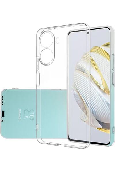 Case 4U Huawei Nova 10 Se Kılıf Kamera Korumalı Yumuşak Şeffaf Ince Süper Sil...