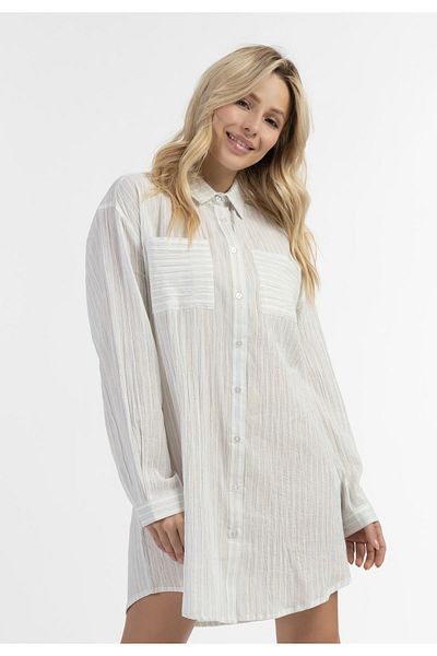 Dreimaster Vintage Langes Blusenshirt Bridgeport