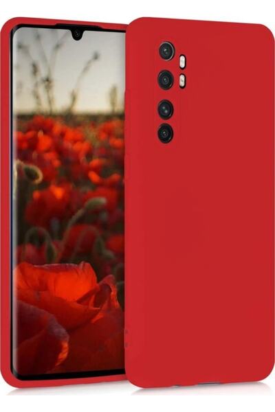 Case 4U Xiaomi Mi Note 10 Lite Kılıf Klasik Mat Renkli Yumuşak Premier Siliko...