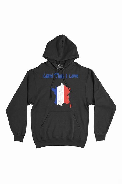 Cix Суитшърт с качулка Land That I Love France