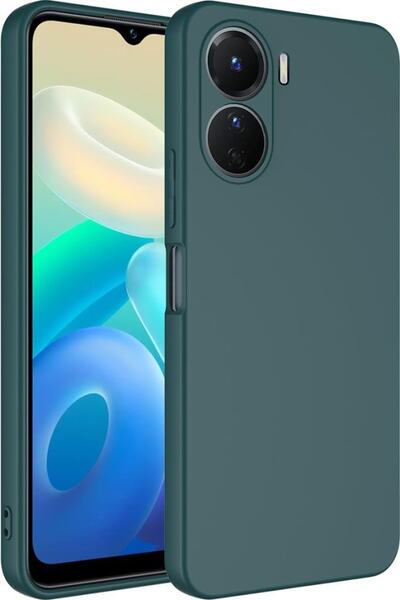 Case 4U Vivo Y16 Kılıf Kamera Korumalı Içi Kadife Logosuz Mara Lansman Siline...