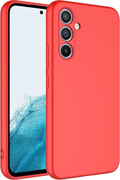 Case 4U Samsung Galaxy A54 Uyumlu Kılıf Kamera Korumalı Içi Kadife Logosuz Mara Lansman Silinebilir