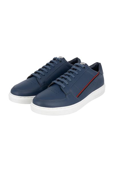 Dreimaster Maritim Sneakers aus Leder lymoa