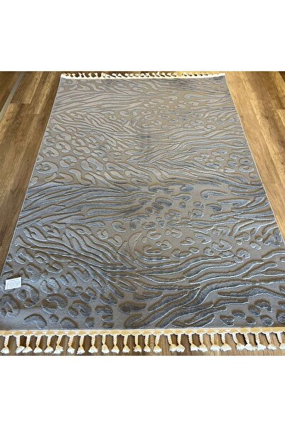 İpek Halı Ipek Mekik Halı Lux 11707 Grey Modern Iskandinav Halı