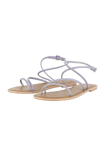 Faina Sandalette - Lila - Flacher Absatz
