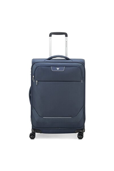 RV Roncato Unisex Valiz 41621223-23 Roncato Trolley Medio 4r 63 Cm Joy Dark Blue
