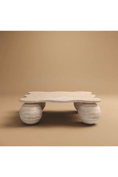 Sinem Şahin Mimarlık Mermer Orta Sehpa