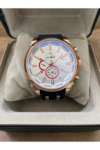 Spectrum Silicone Band Men's Wristwatch