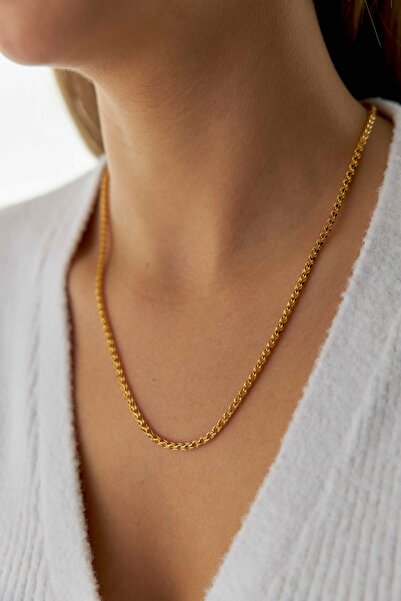 YAVUZ KUYUMCULUK 14 Ayar Altın Güverse Zincir