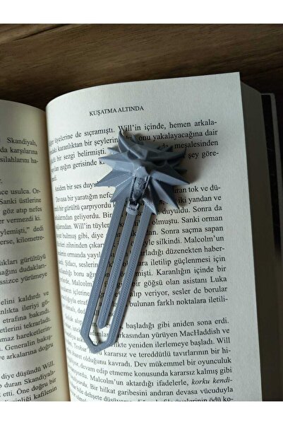 LuDesign مجموعة من 2 إشارة مرجعية لشعار الساحر باللون الرمادي