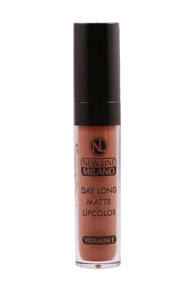 NEWLİNE أحمر شفاه سائل غير لامع من ميلانو - Daylong Matte Lipcolor 12