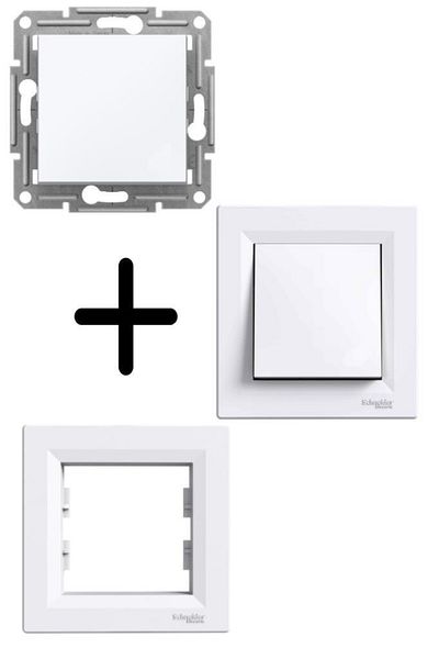 SCHNEIDER Asfora White Vavien Framed