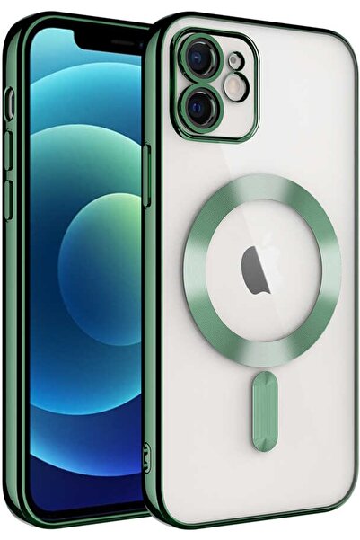 Case 4U Apple Iphone 11 Kılıf Kamera Lens Korumalı Magsafe Şarj Kılıfı Şeffaf...
