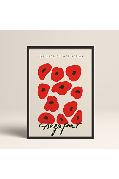 HOMEPACK Εικόνα με μαύρο ξύλινο πλαίσιο Εικόνα με κορνίζα Καλλιτεχνική μοντέρ...