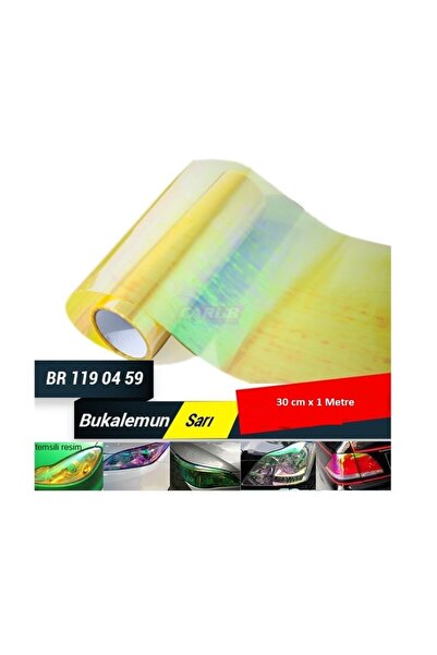 Temiz Pazar Film Far-stop Cameleon 30 Cm X 1 M Galben