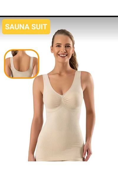 Textile Slot Women's Athlete Waist Chest Belly Enhancer Size 2 Firming Premium Seamless White Corset